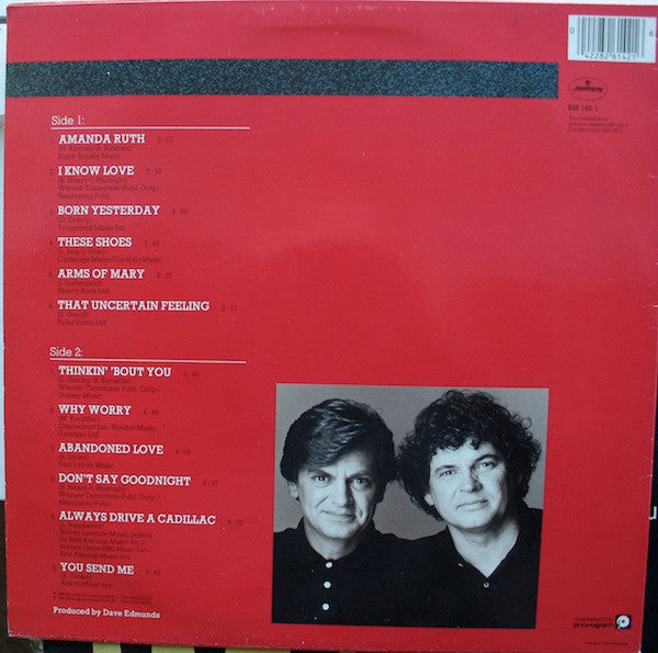 Everly Brothers - Born Yesterday (LP) Vinyl LP Vinyl Very Good (VG) <br> Hoes Good Plus (G+)