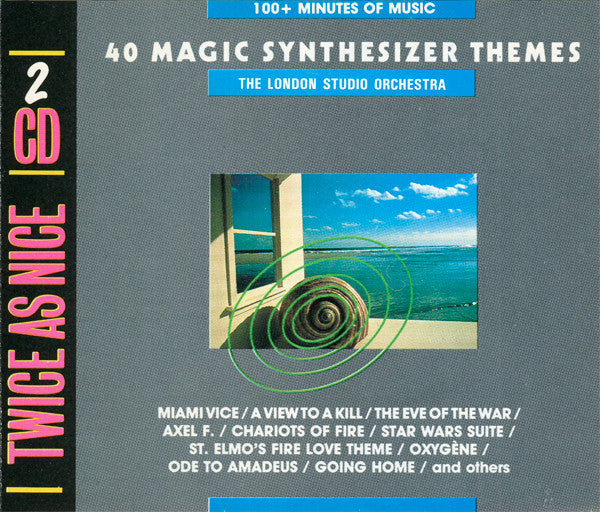 Studio London Orchestra - ** Magic Synthesizer Themes (CD) Compact Disc Vinyl (VG) <br> Hoes (G+)