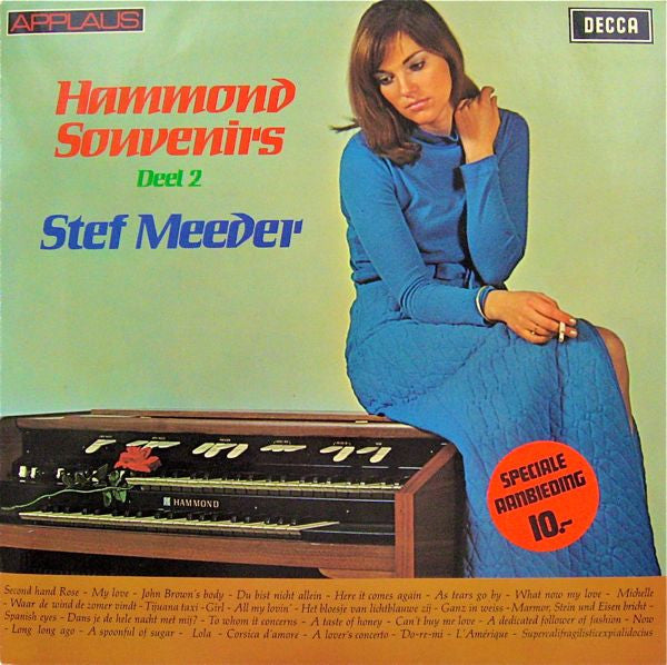 Stef Meeder - Hammond Souvenirs Deel 2 (LP) Vinyl LP