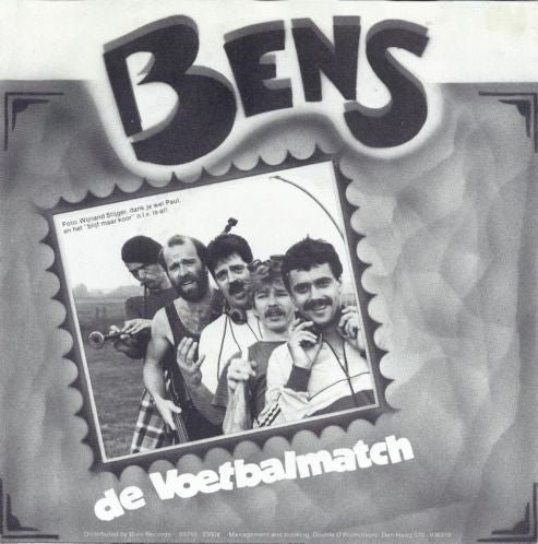 Bens - De Voetbalmatch Vinyl Singles Vinyl Very Good (VG) <br> Hoes Good Plus (G+)