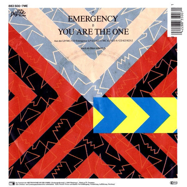 Kool & The Gang - Emergency Vinyl Singles Vinyl (VG) <br> Hoes (G+)