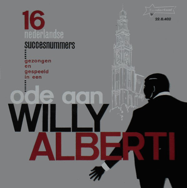 Ab Simons En De Molenaars - Ode Aan Willy Alberti (LP) Vinyl LP Vinyl Very Good (VG) <br> Hoes Good Plus (G+)
