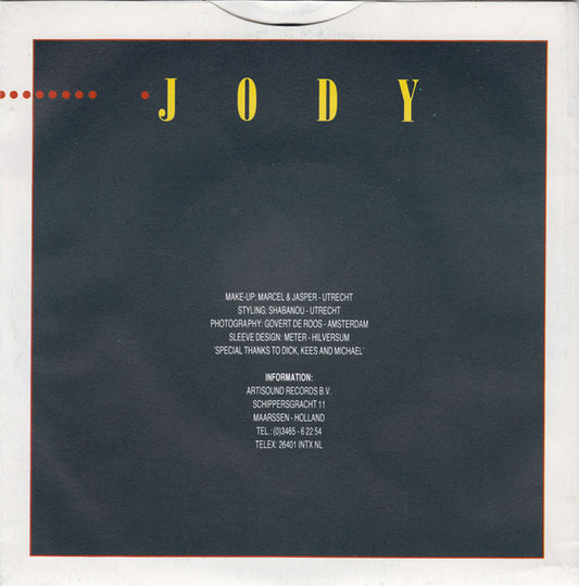 Jody - Don't Stay Late