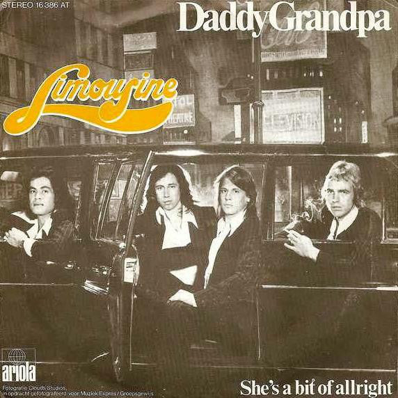 Limousine - Daddy Grandpa Vinyl Singles Vinyl Very Good (VG) <br> Hoes Good Plus (G+)