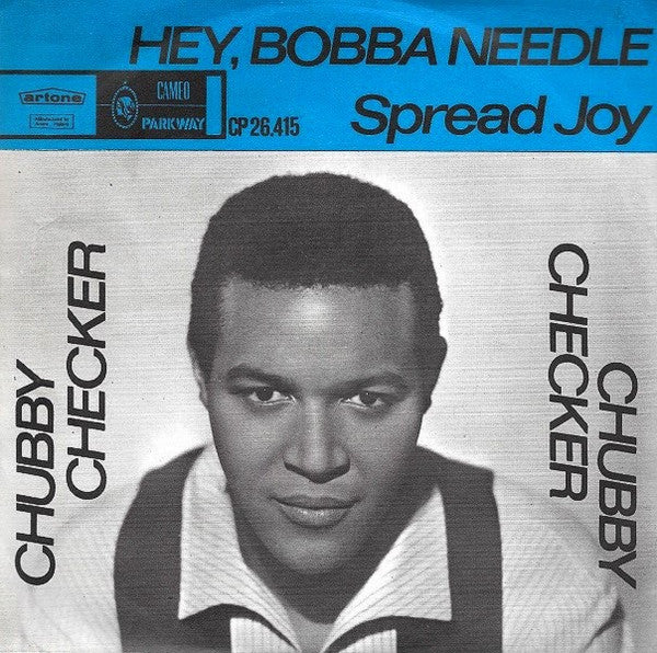 Chubby Checker - Hey, Bobba Needle Vinyl Singles Vinyl Very Good (VG) <br> Hoes Good Plus (G+)