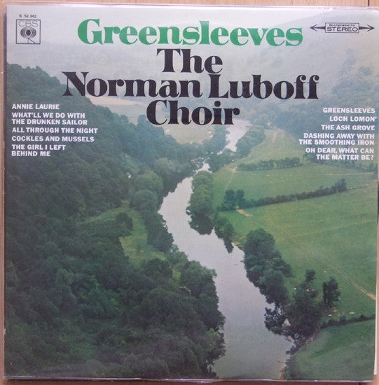 Norman Luboff Choir - Greensleeves (LP) Vinyl LP Vinyl Very Good (VG) <br> Hoes Good Plus (G+)