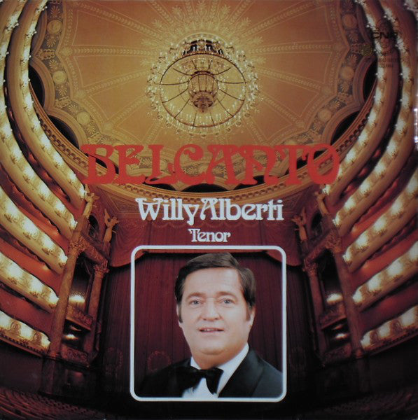 Willy Alberti - Belcanto (LP) Vinyl LP Vinyl Very Good (VG) <br> Hoes Good Plus (G+)