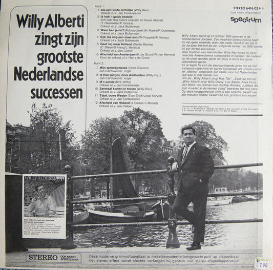Willy Alberti - Zingt Zijn Grootste Nederlandse Successen (LP) 49277