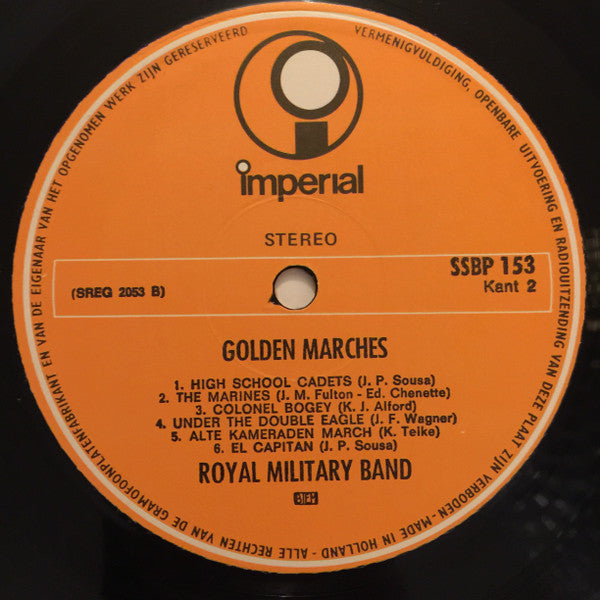 Royal Military Band - Golden Marches (LP) Vinyl LP