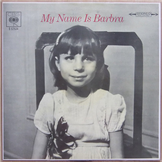 Barbra Streisand - My Name Is Barbra (LP) Vinyl LP Vinyl Very Good (VG) <br> Hoes Good Plus (G+)