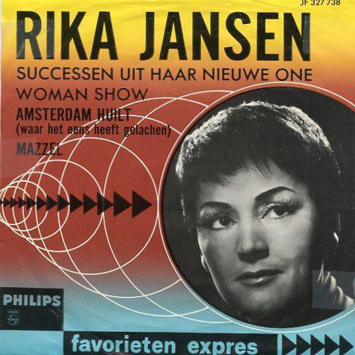 Rika Jansen - Amsterdam Huilt Vinyl Singles Vinyl Very Good (VG) <br> Hoes Good Plus (G+)