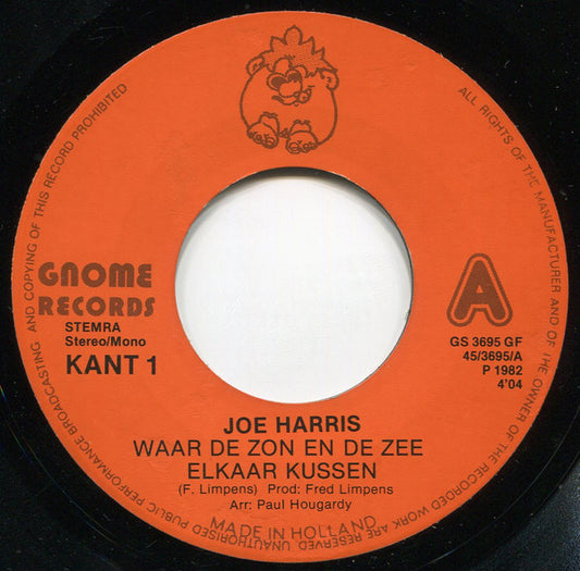Joe Harris - Waar De Zon En De Zee Elkaar Kussen