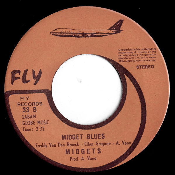 Midgets - Tabasco Vinyl Singles Vinyl (VG) <br> Hoes Generic