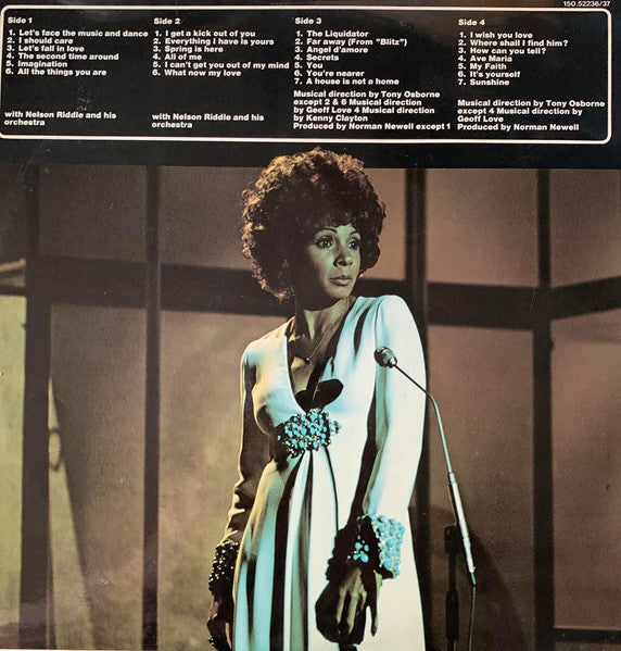 Shirley Bassey With Nelson Riddle – What Now My Love - Sensational Shirley Bassey (LP) Vinyl LP Dubbel Vinyl Very Good (VG) <br> Hoes Good Plus (G+)