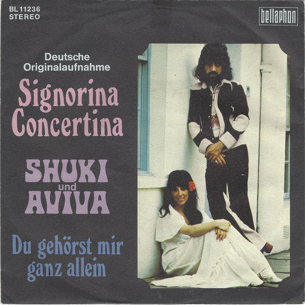 Shuki Und Aviva - Signorina Concertina Vinyl Singles Vinyl Very Good (VG) <br> Hoes Good Plus (G+)