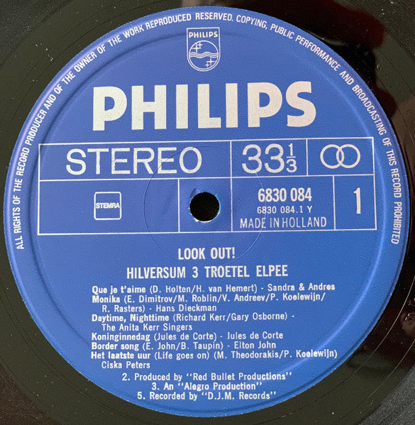 Various - Look Out, Hilversum Ill Troetel Elpee (LP) Vinyl LP