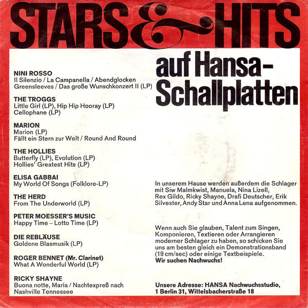 Crazy Elephant - Gimme Gimme Good Lovin Vinyl Singles Vinyl Very Good (VG) <br> Hoes Good Plus (G+)