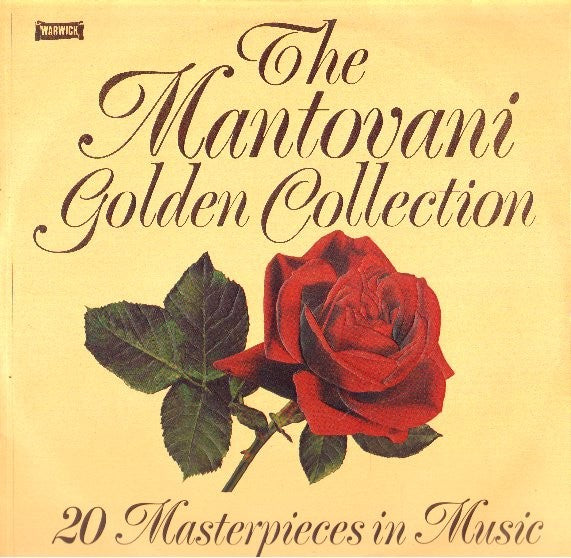 Mantovani And His Orchestra - The Mantovani Golden Collection (LP) Vinyl LP Vinyl Very Good (VG) <br> Hoes Good Plus (G+)