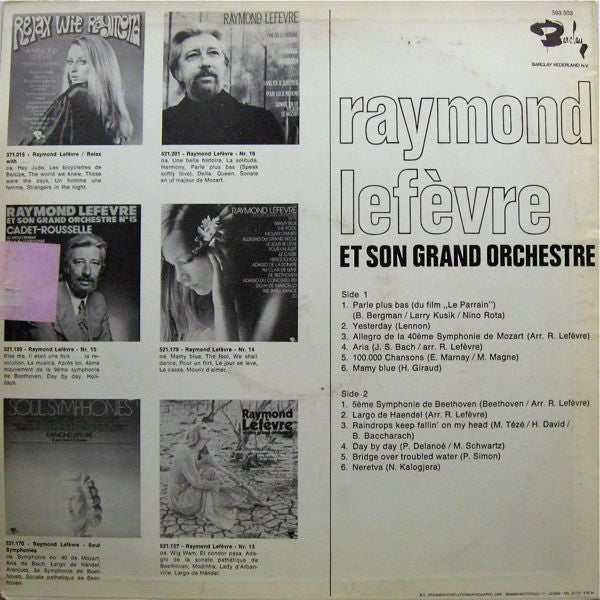 Raymond Lefevre - Raymond Lefevre Et Son Grand Orchestre (LP) Vinyl LP Vinyl Very Good (VG) <br> Hoes Good Plus (G+)