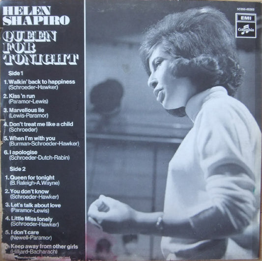 Helen Shapiro - Queen For Tonight (LP)