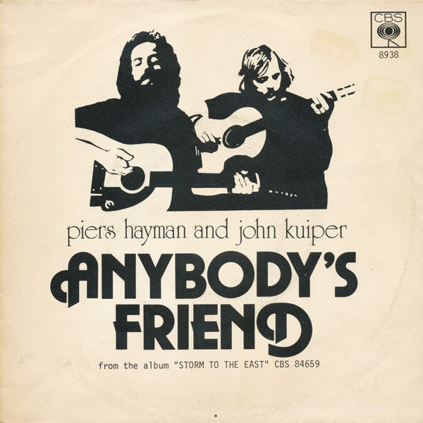Piers Hayman & John Kuiper - Anybody's Friend Vinyl Singles