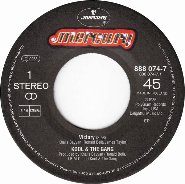 Kool & The Gang - Victory 30338 Vinyl Singles