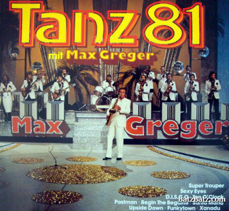 Max Greger - Tanz ** (LP) Vinyl LP Vinyl Very Good (VG) <br> Hoes Good Plus (G+)