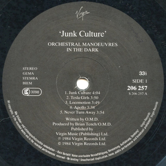 Orchestral Manoeuvres In The Dark - Junk Culture (LP)