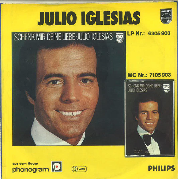 Julio Iglesias - Und Der Wind Erzahlt 23481 Vinyl Singles Vinyl Very Good (VG) <br> Hoes Good Plus (G+)