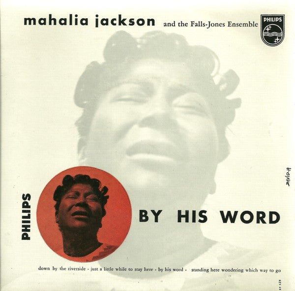 Mahalia Jackson And The Falls-Jones Ensemble - By His Word Vinyl Singles EP Vinyl Very Good (VG) <br> Hoes Good Plus (G+)