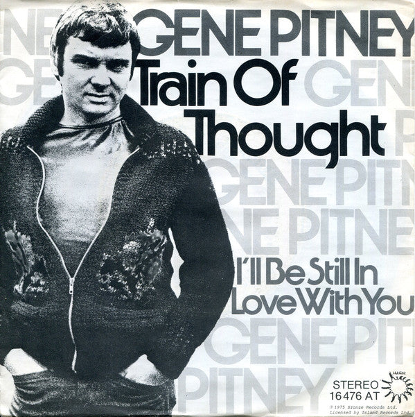 Gene Pitney - Train Of Thought 26690 Vinyl Singles Vinyl Very Good (VG) <br> Hoes Good Plus (G+)