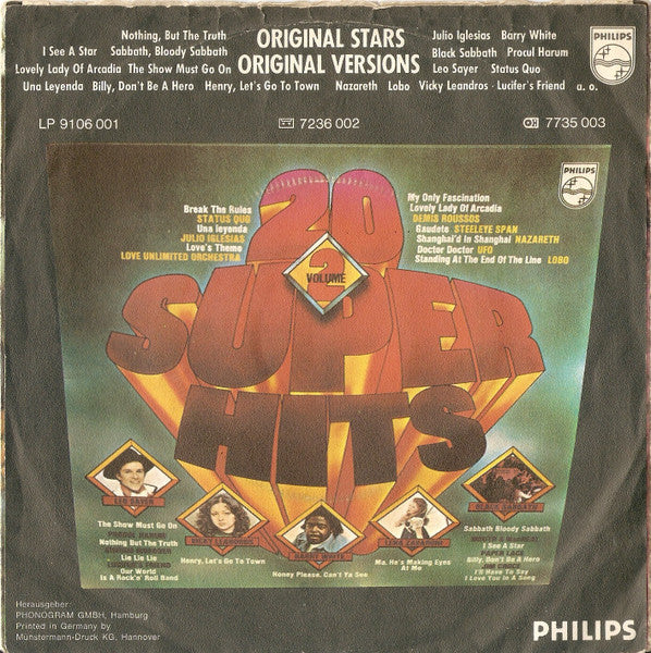 Julio Iglesias - En Cualquier Parte Vinyl Singles Vinyl (VG) <br> Hoes (G+)