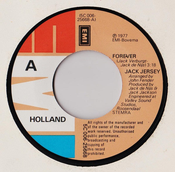 Jack Jersey - Forever 28106 Vinyl Singles