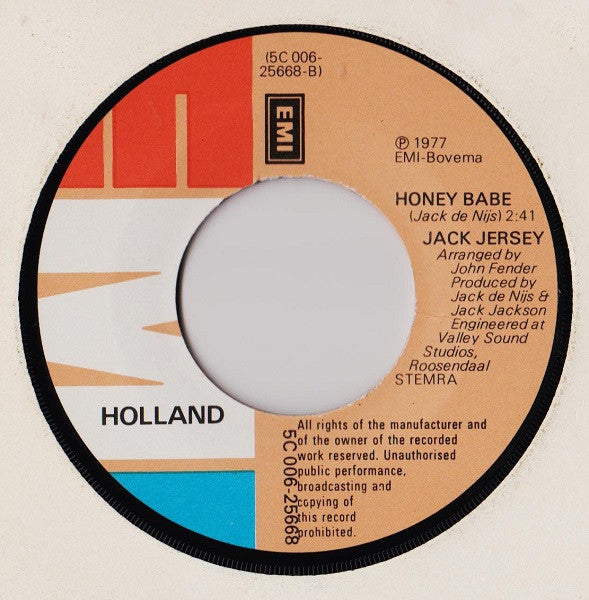 Jack Jersey - Forever 28106 Vinyl Singles Vinyl (VG) <br> Hoes (G+)