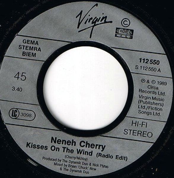 Neneh Cherry - Kisses Vinyl Singles