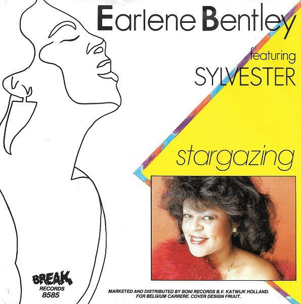 Earlene Bentley featuring Sylvester - Stargazing Vinyl Singles Vinyl Very Good (VG) <br> Hoes Good Plus (G+)