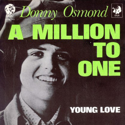 Donny Osmond - A Million To One 12578 Vinyl Singles