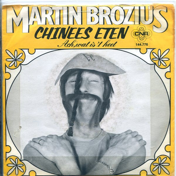 Martin Brozius - Chinees Eten Vinyl Singles Vinyl Very Good (VG) <br> Hoes Good Plus (G+)