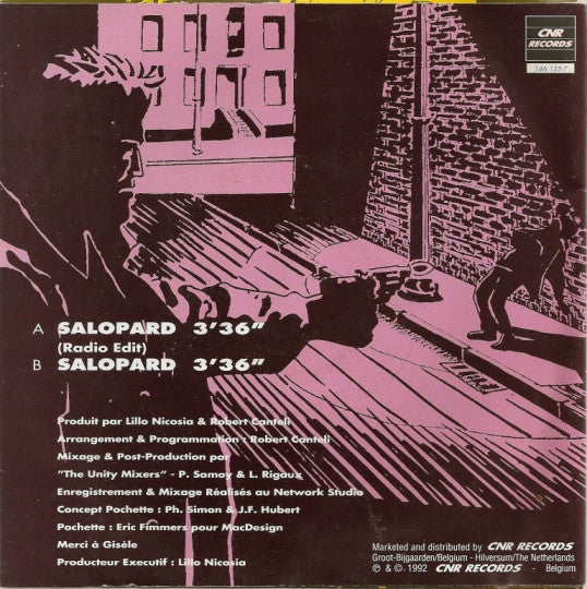 Commedia - Salopard Vinyl Singles Vinyl Very Good (VG) <br> Hoes Good Plus (G+)