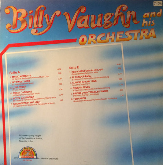 Billy Vaughn And His Orchestra - World Hits (LP) Vinyl LP Vinyl Zeer Goed / Hoesje Goed "VINYLSINGLES.NL"