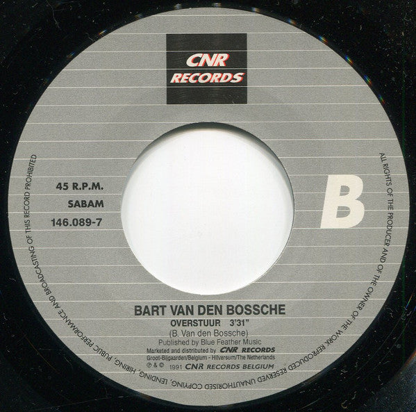 Bart Van den Bossche - Ik Blijf Bij Jou Vinyl Singles