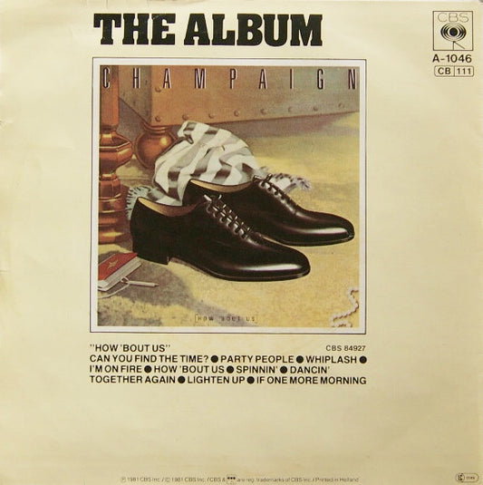 Champaign - How 'Bout Us 41990 Vinyl Singles Vinyl Zeer Goed / Hoesje Goed "VINYLSINGLES.NL"