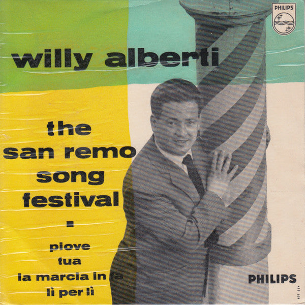 Willy Alberti - Song Festival San Remo Vinyl Singles EP