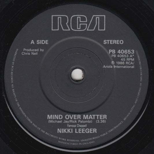 Nikki Leeger - Mind Over Matter