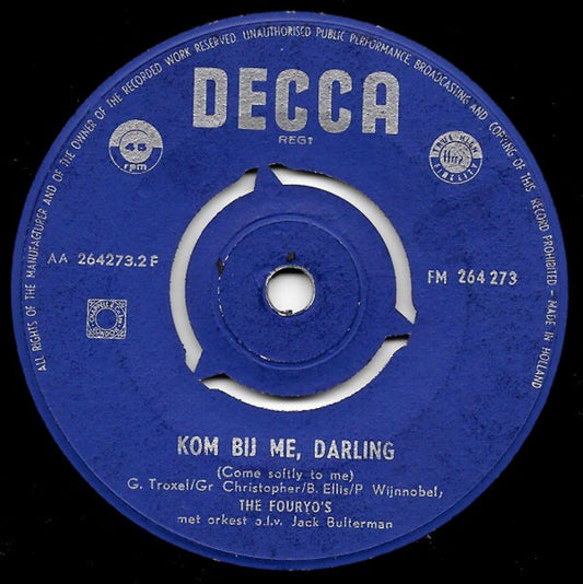 Fouryo's - Zeg Niet Nee 17180 Vinyl Singles Media VG+ / Sleeve Generic