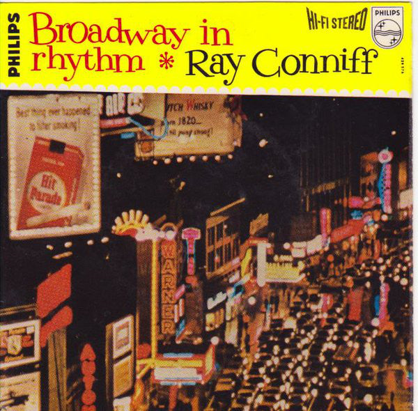 Ray Conniff - Broadway In Rhythm Vinyl Singles EP Vinyl Very Good (VG) <br> Hoes Good Plus (G+)