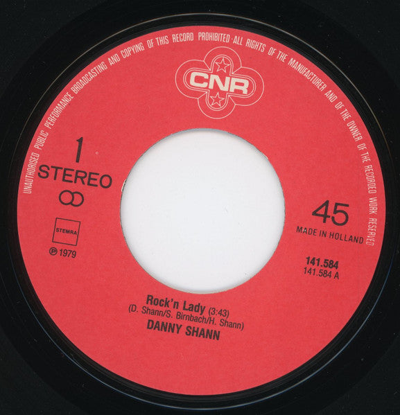 Silver Dollar Featuring: Danny Shann - Rock 'N Lady Vinyl Singles