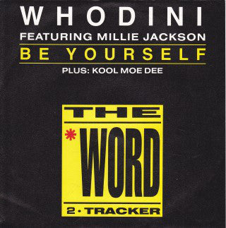 Whodini / Kool Moe Dee - Be Yourself / Dumb Dick (Richard) Vinyl Singles Vinyl Very Good (VG) <br> Hoes Good Plus (G+)