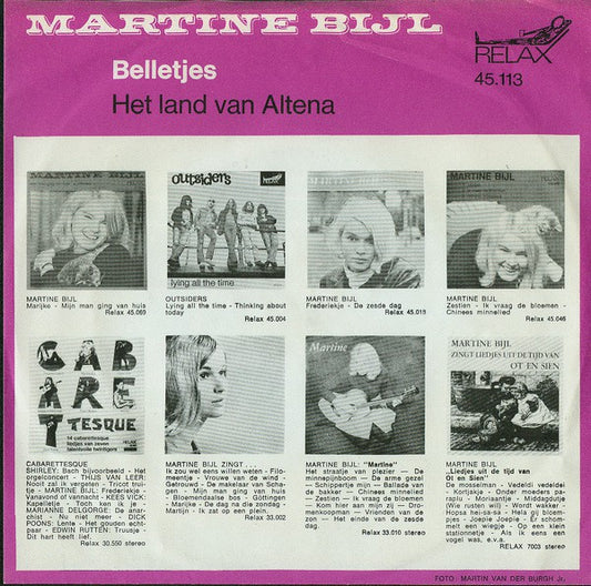 Martine Bijl - Belletjes