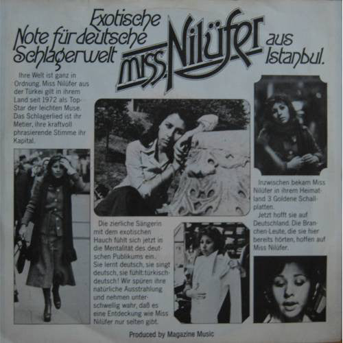 Miss Nilüfer - Bau Mir Ein Paradies Vinyl Singles Vinyl Very Good (VG) <br> Hoes Good Plus (G+)